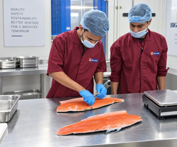 Where our seafood is farmed