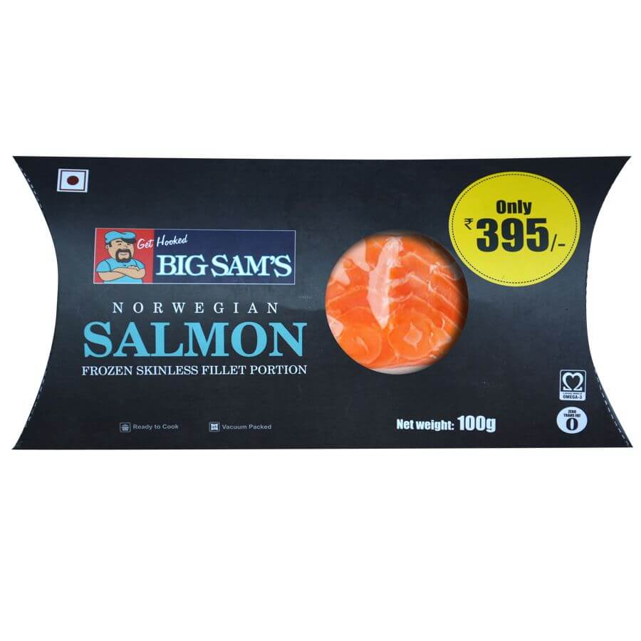 Norwegian Salmon Fillet (1 Skinless Portion) Big Sams