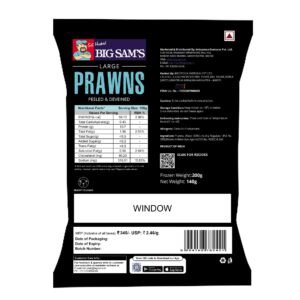 Frozen Prawns Back