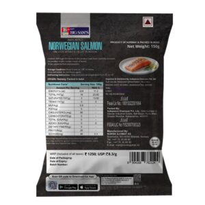 Norwegian Salmon Fillet – 1 Skinless Portion