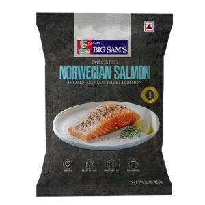 Norwegian Salmon Fillet - 1 Skinless Portion (150g)