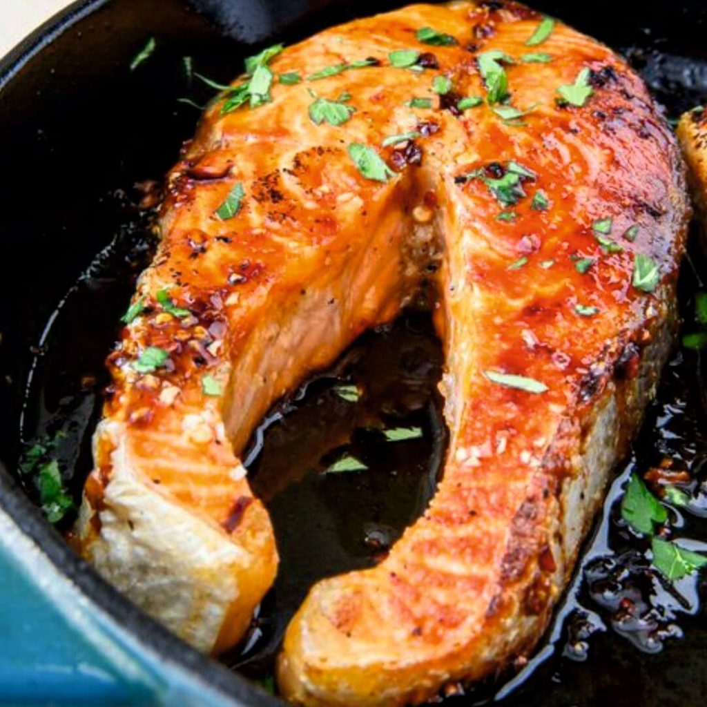 Buy Fresh Norwegian Salmon Steaks Online - Big Sams