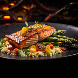 Fresh Salmon Fillets (Skin-on)