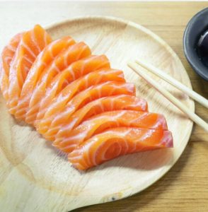 Fresh Salmon Sashimi