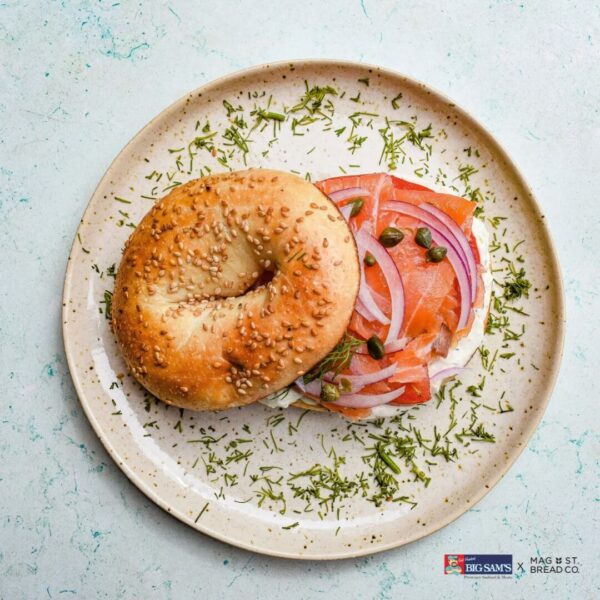 White Sesame Bagels (2 Pieces) - Image 2