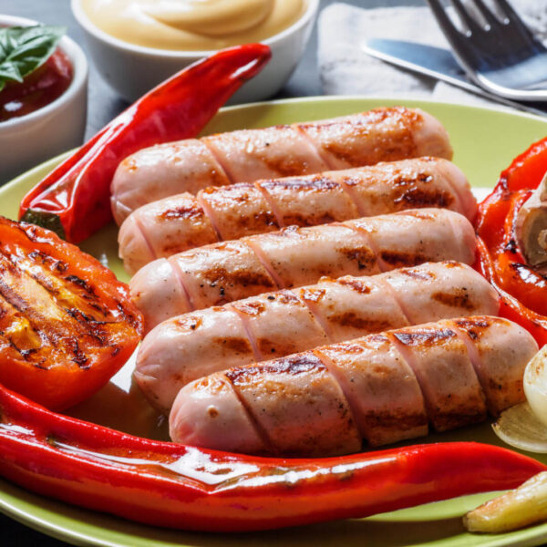 Chilli Cheese Chicken Sausages