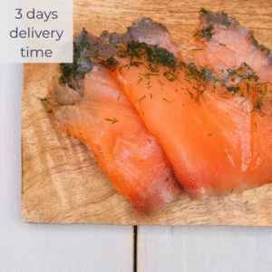 Fresh Salmon Gravlax (Cured Salmon with Dill)- (100g)