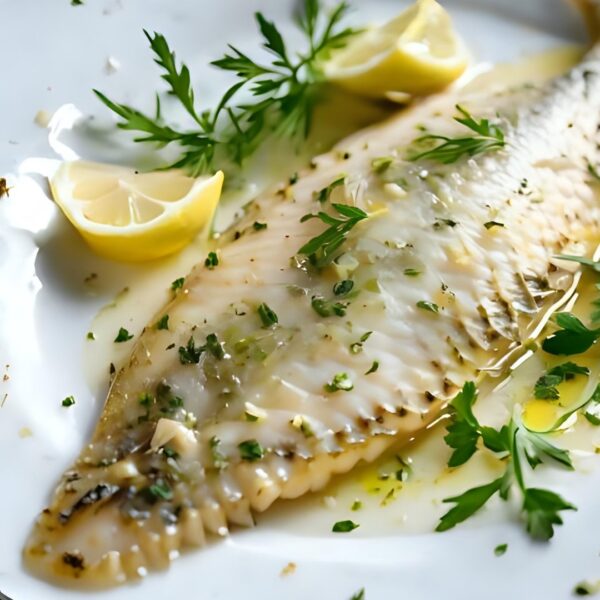 Marinated Dover Sole - Herb, Garlic & Lemon (170-200g)