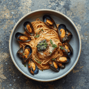 Green Half Shell Mussels