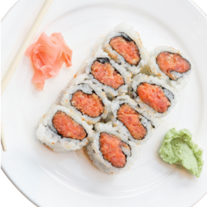 Spicy Salmon Roll (Uramaki)
